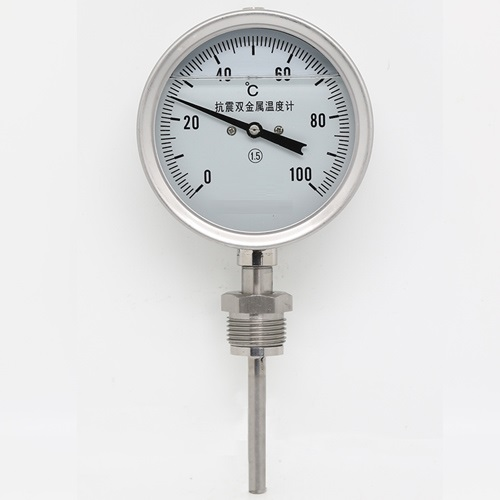 WSSN-BF 抗震不銹鋼雙金屬溫度計(jì)